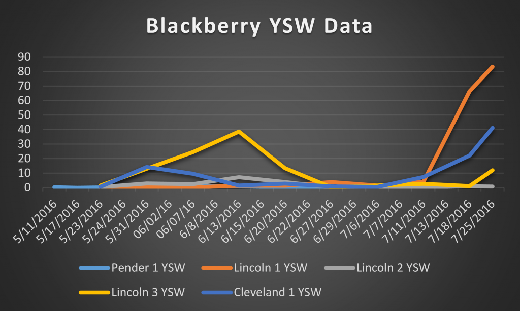 2016 blackberry ysw data