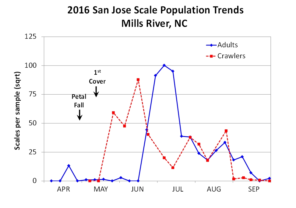 San Jose scale (SJS)  New England Tree Fruit Management Guide