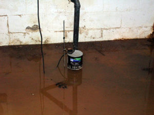 Basement flooded when sump pump was disabled